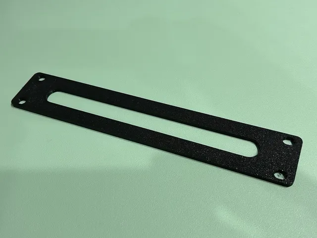 10 inch rack panel with cable outlet