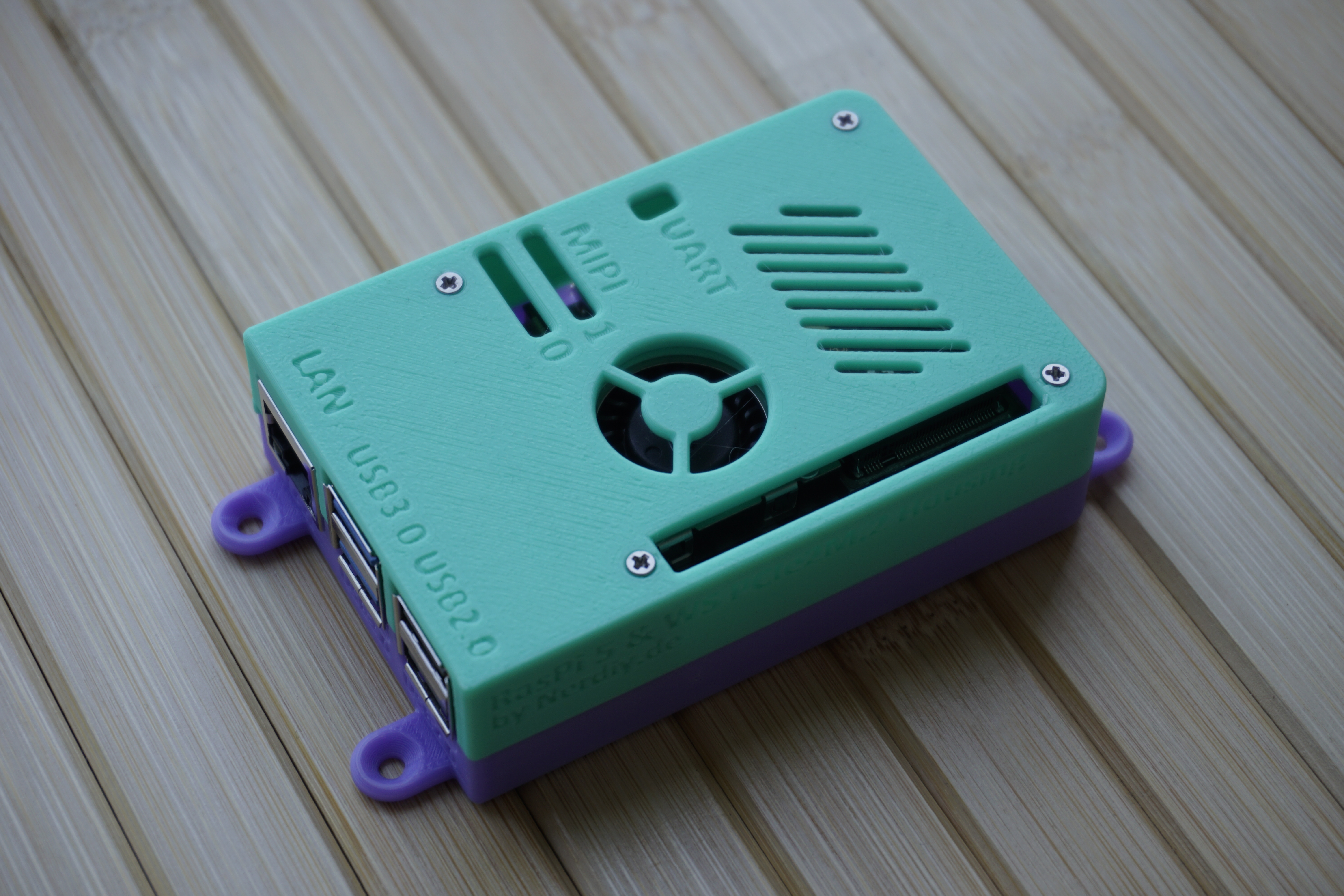 Raspberry Pi5 & Waveshare PCIe M.2 Housing by Nerdiy.de — miniatura 5