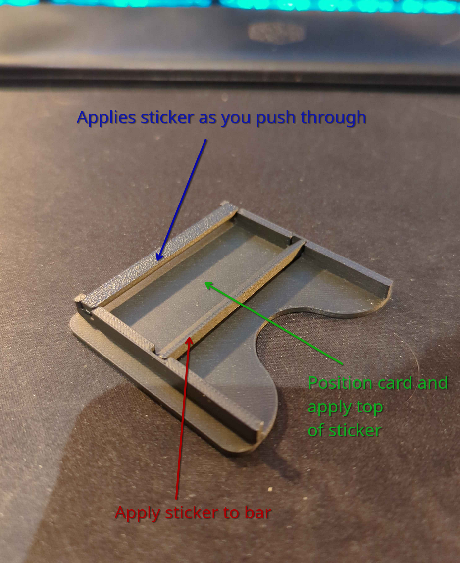 TapTo Sticker Applicator