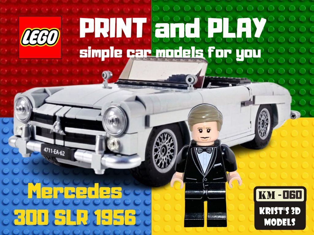 LEGO Mercedes 300 SLR 1956