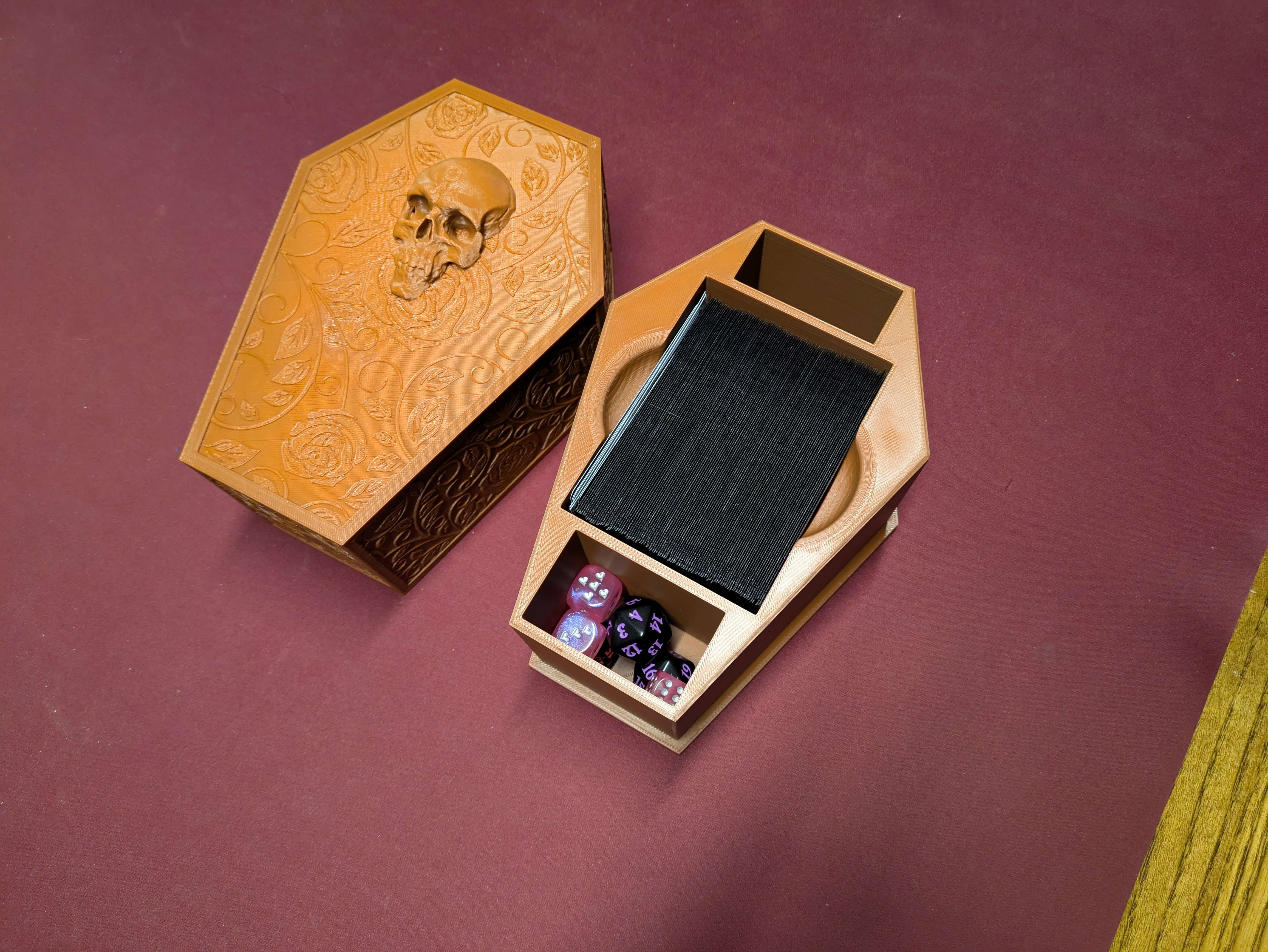 Gothic Coffin Magic: The Gathering Deckbox