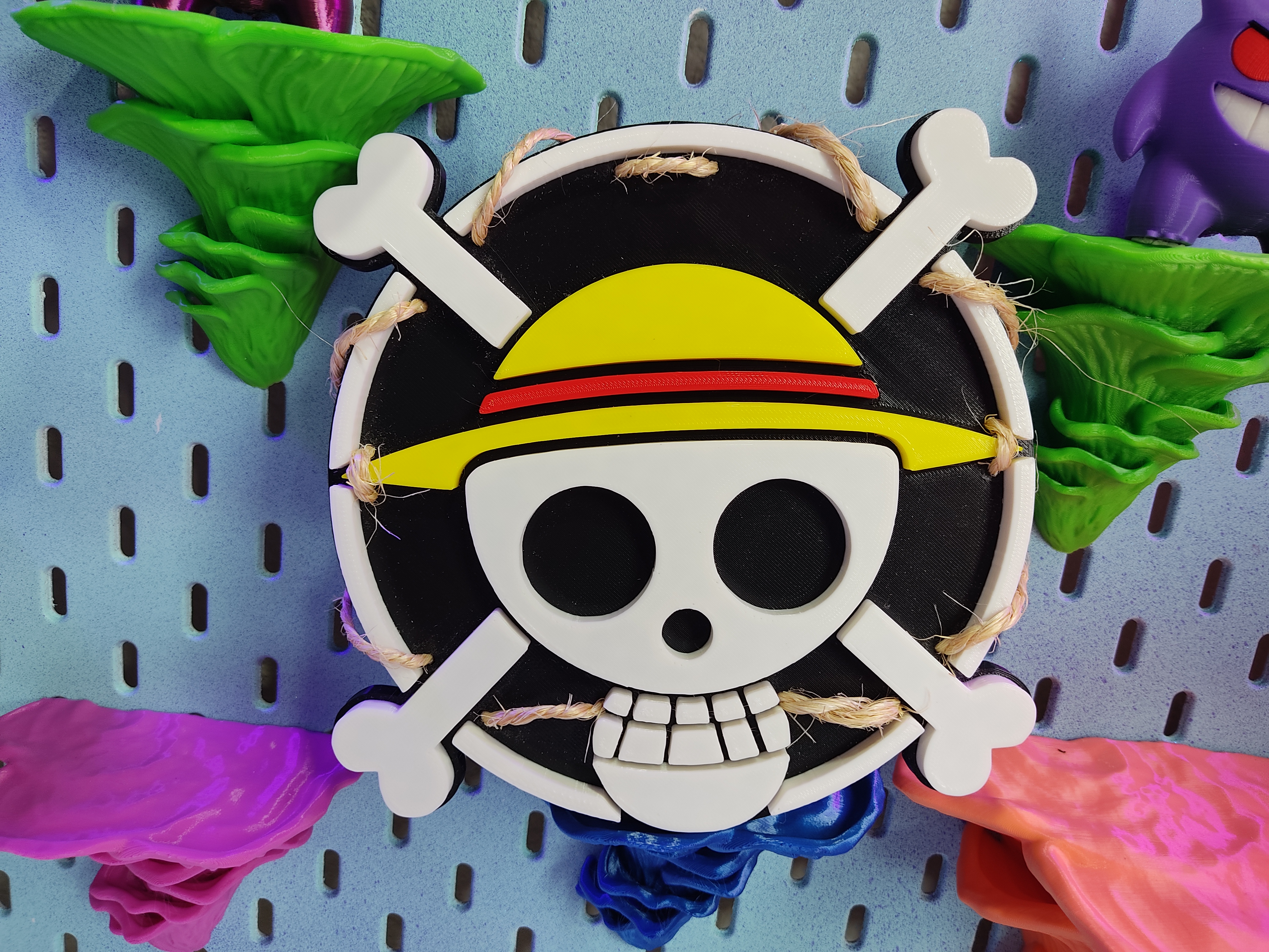 One Piece Logo - Wall Hanging - Printable Parts for Easy Assembly