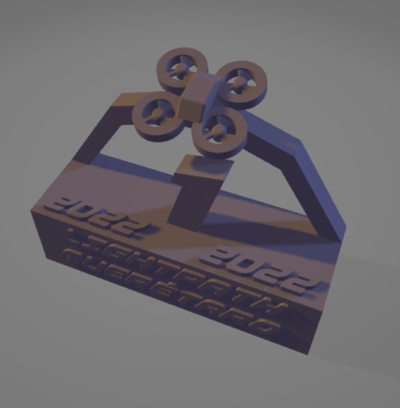 Race drone Cinewhoop Trophy