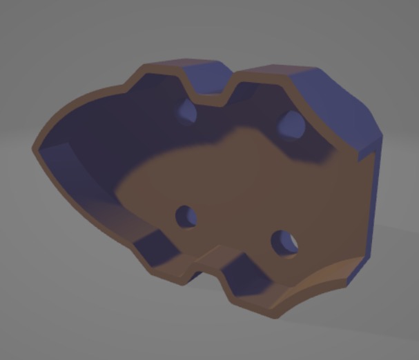 Arm base for drone Mark 4