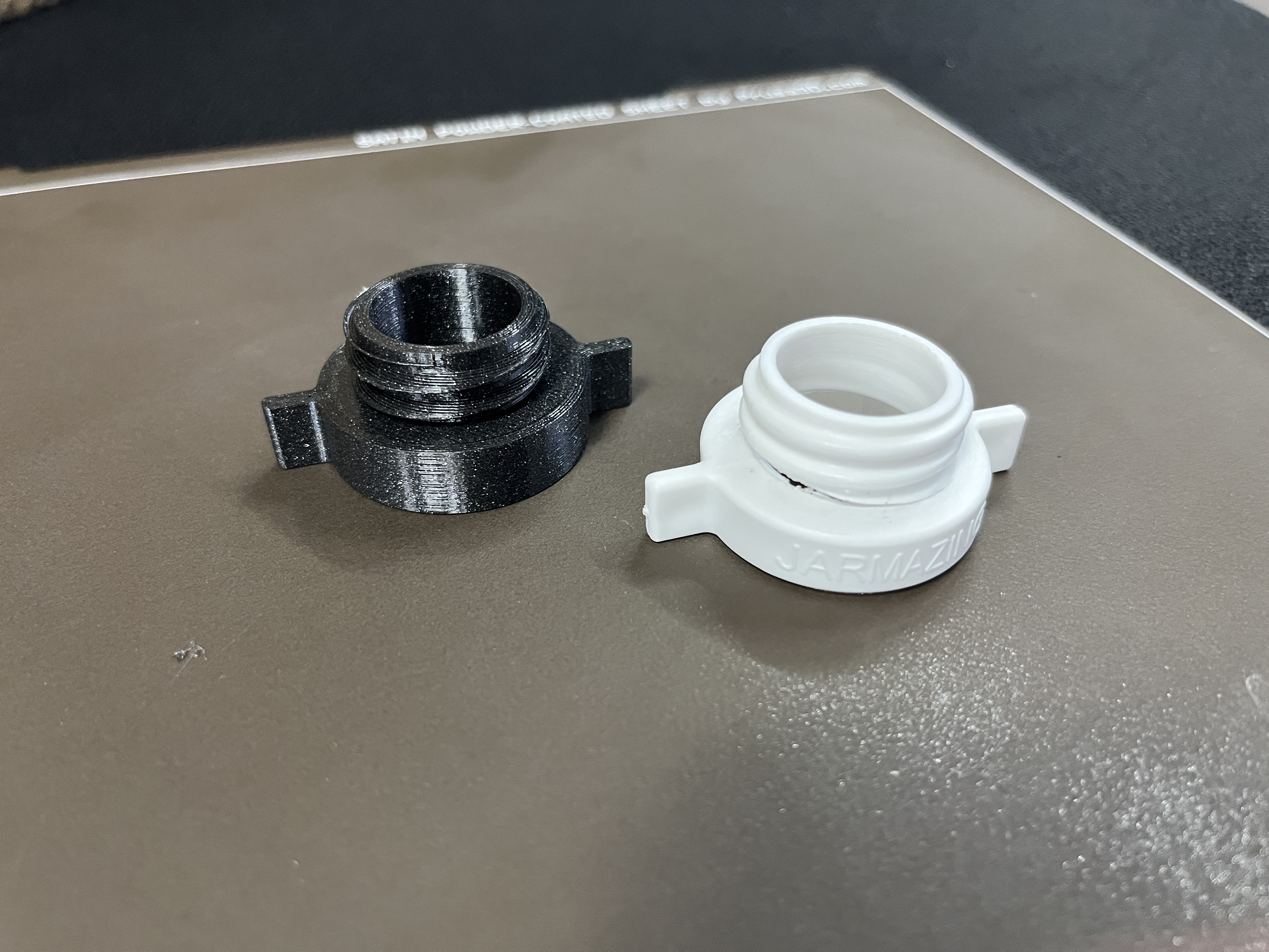 Jarmazing Pump Nut/Retainer (Jar Lid Soap Dispenser Nut)
