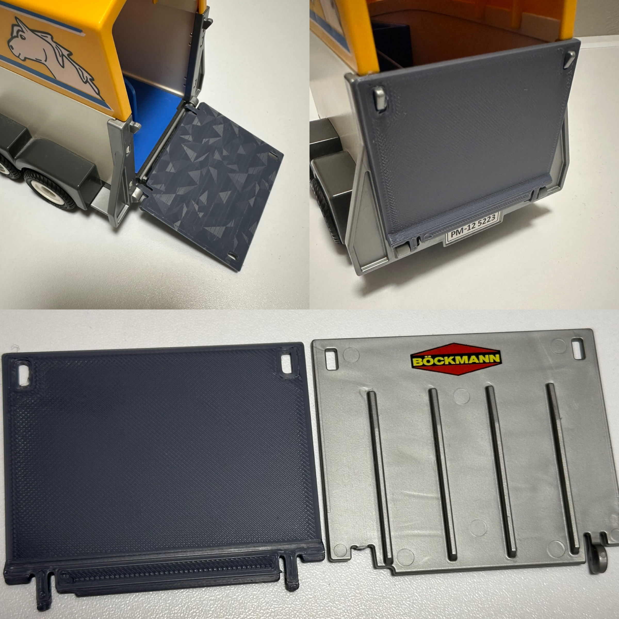 Playmobil 5223 horse trailer flap replacement