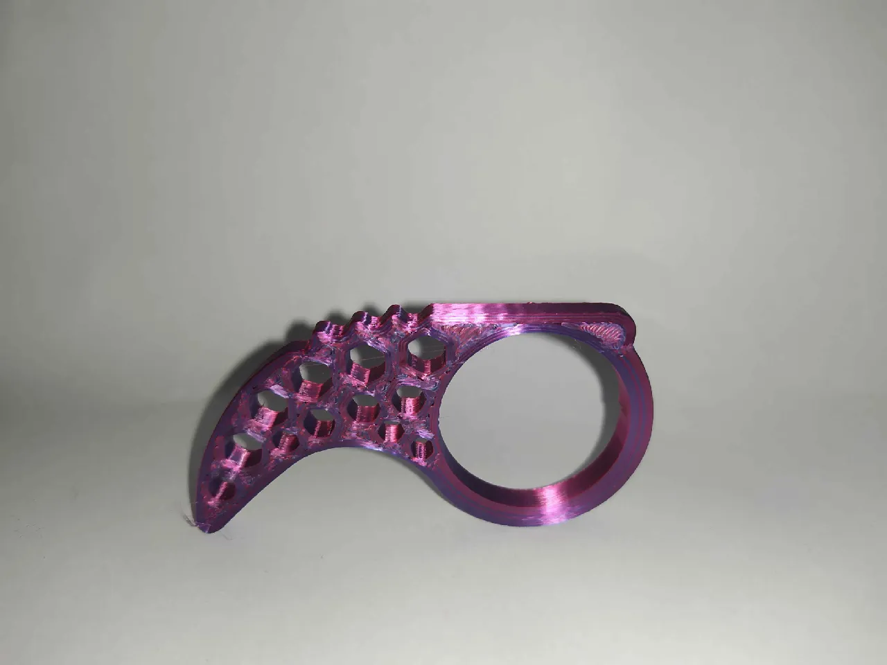 Keyrambit with Holes by asixks | Download free STL model | Printables.com