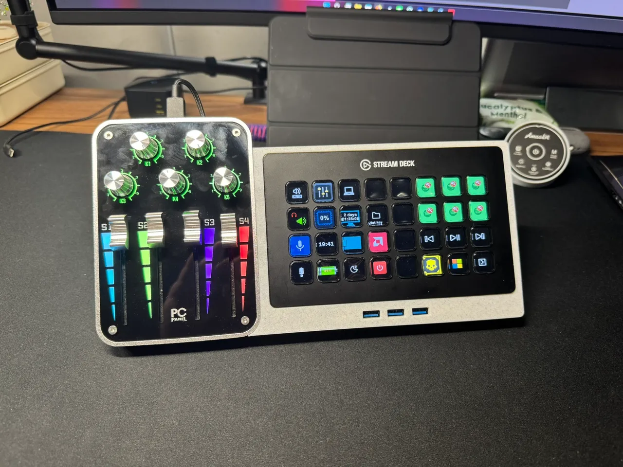 PCPanel Pro and Stream Deck XL stand V2 by BUFU | Download free STL ...