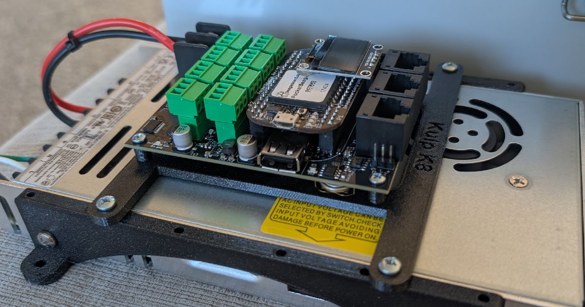 Meanwell Kulp Lights Top Mounts by agent462 Download free STL model