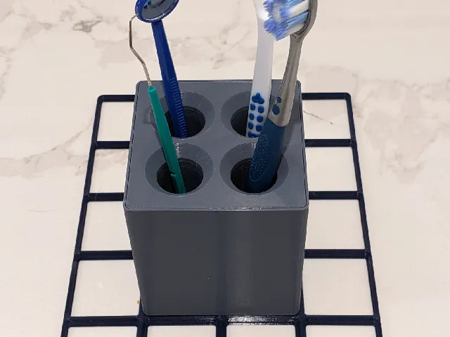 Tooth Brush Holder Gridfinity