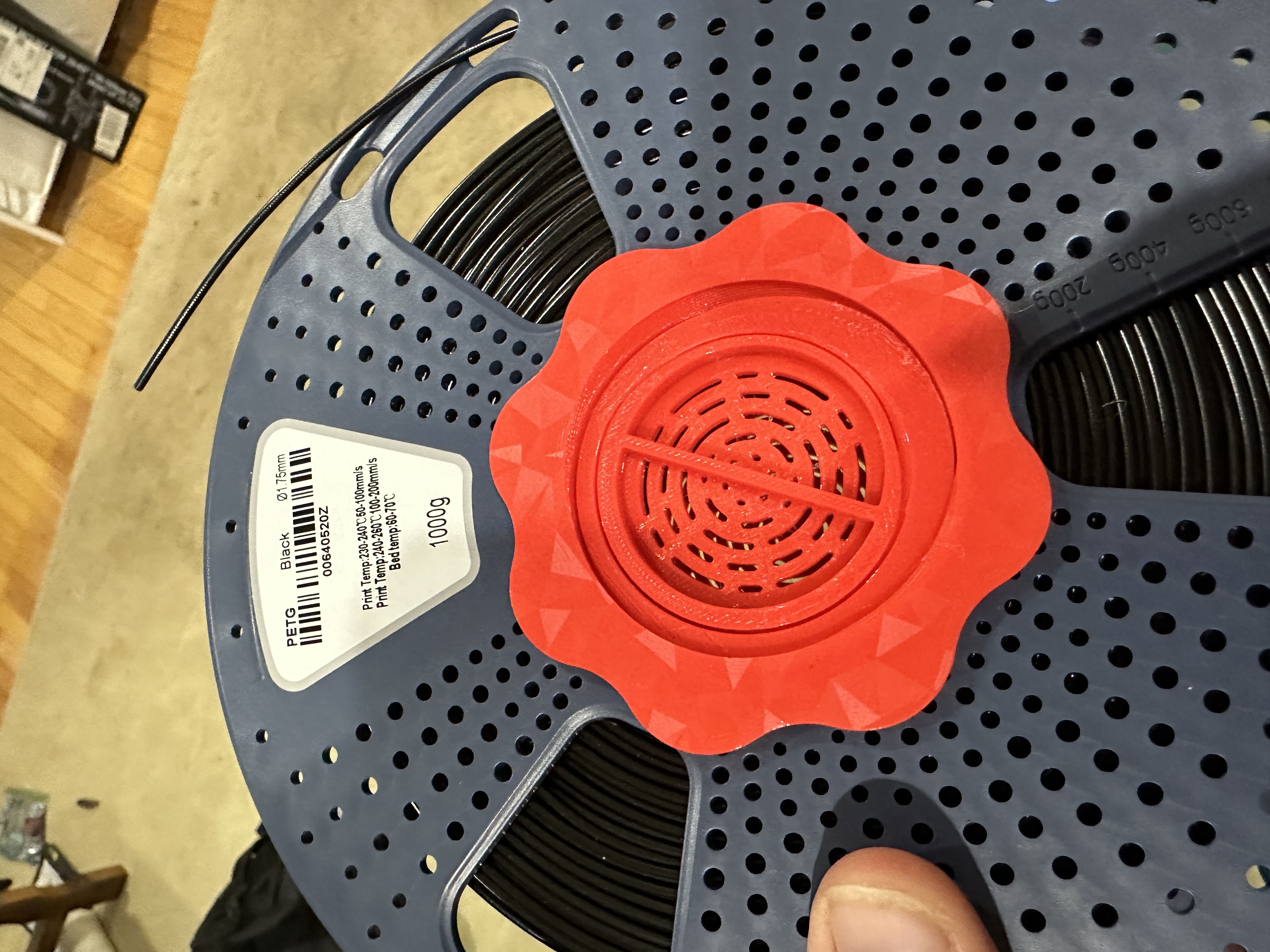 Dessicant Spool Holder for New and Original Style Sunlu Spools