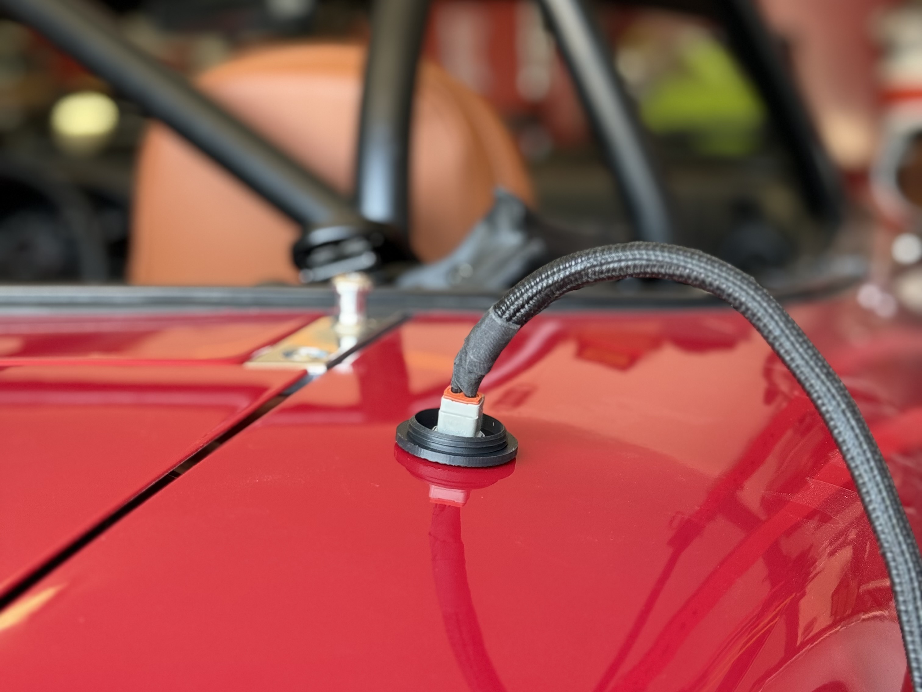 Miata Antenna Delete with Battery Tender Plug
