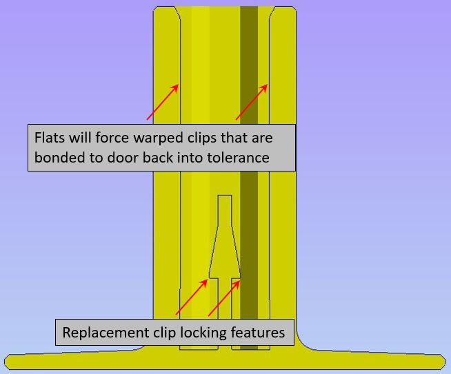 Garage Door Insulation Clip — thumbnail 5