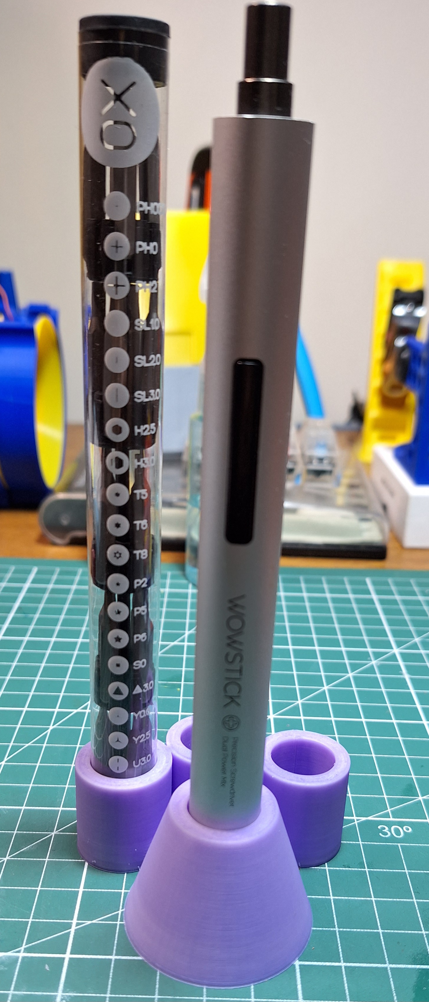 Wowstick F1 Holder with its bits