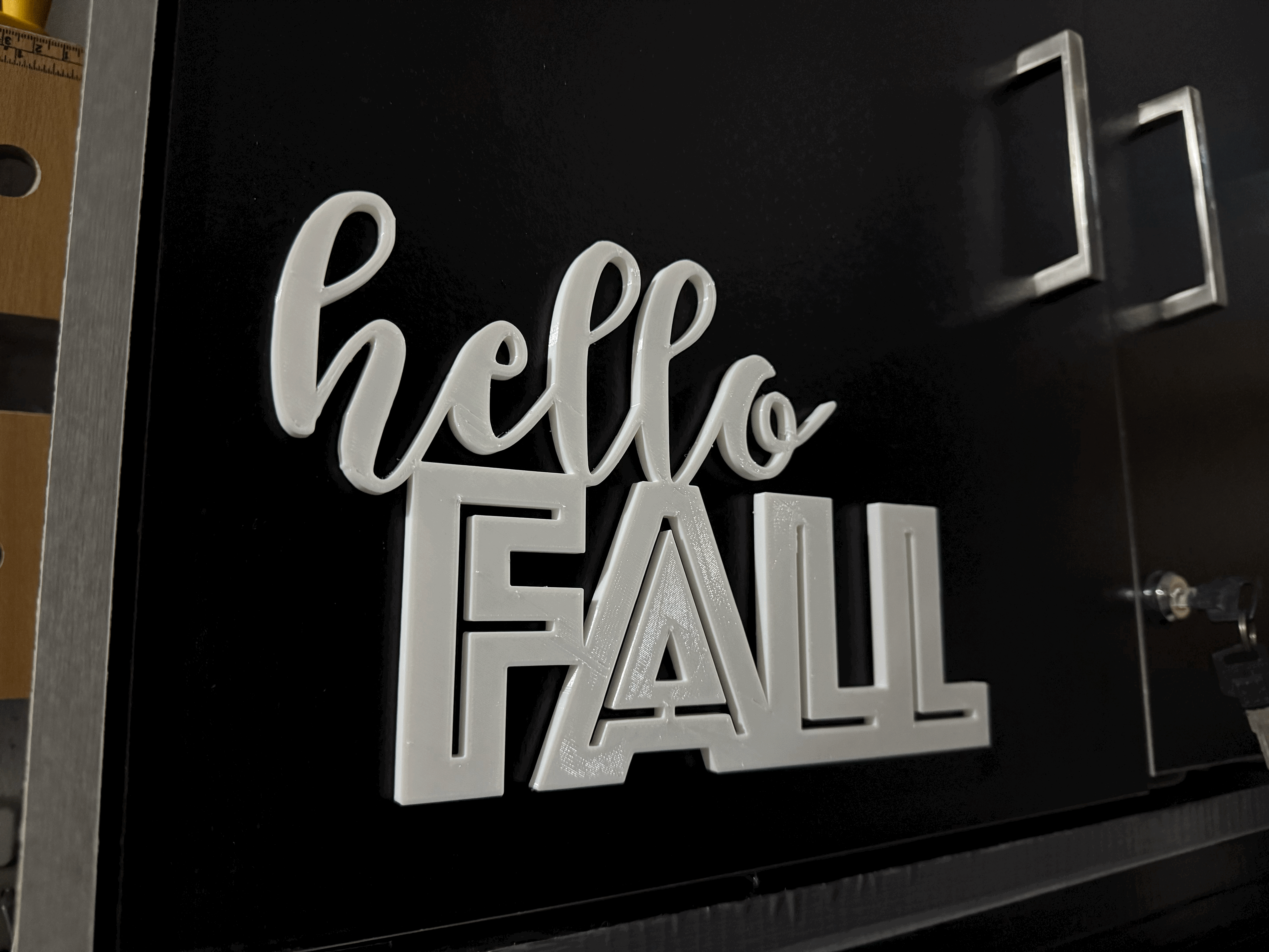 Hello Fall Sign — thumbnail 3