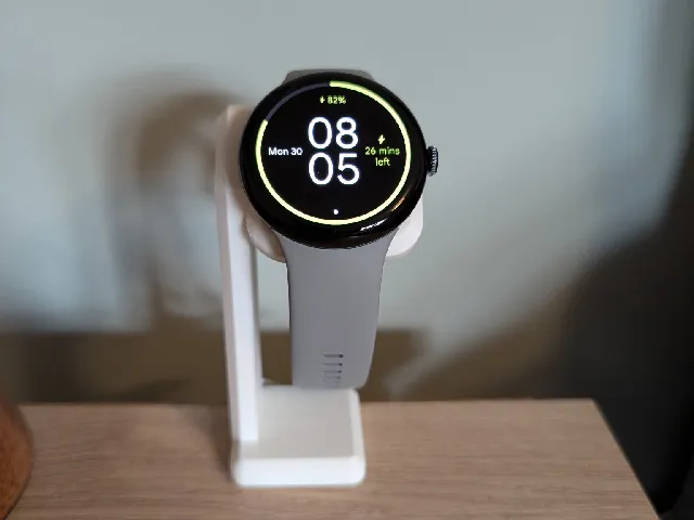 Pixel Watch 2 & Pixel Watch 3 charger stand (right side placement to allow for upright screen)