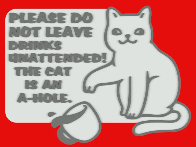 PLEASE DO NOT LEAVE DRINKS UNATTENDED! SIGN