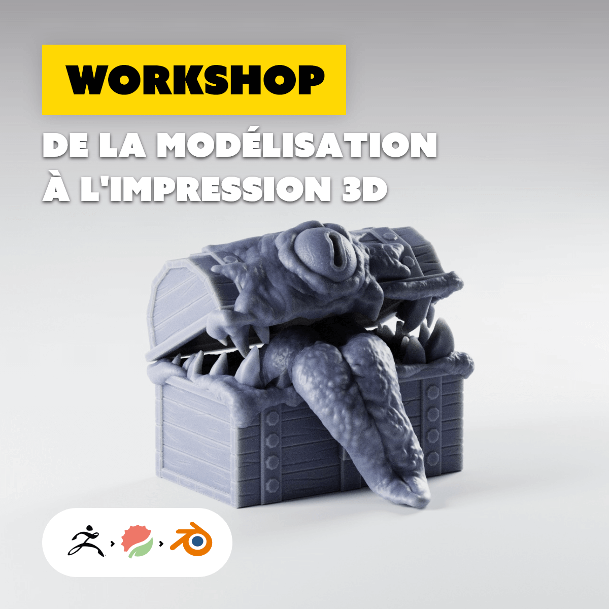 Mimic Chest by Nicolas Delille Download free STL model