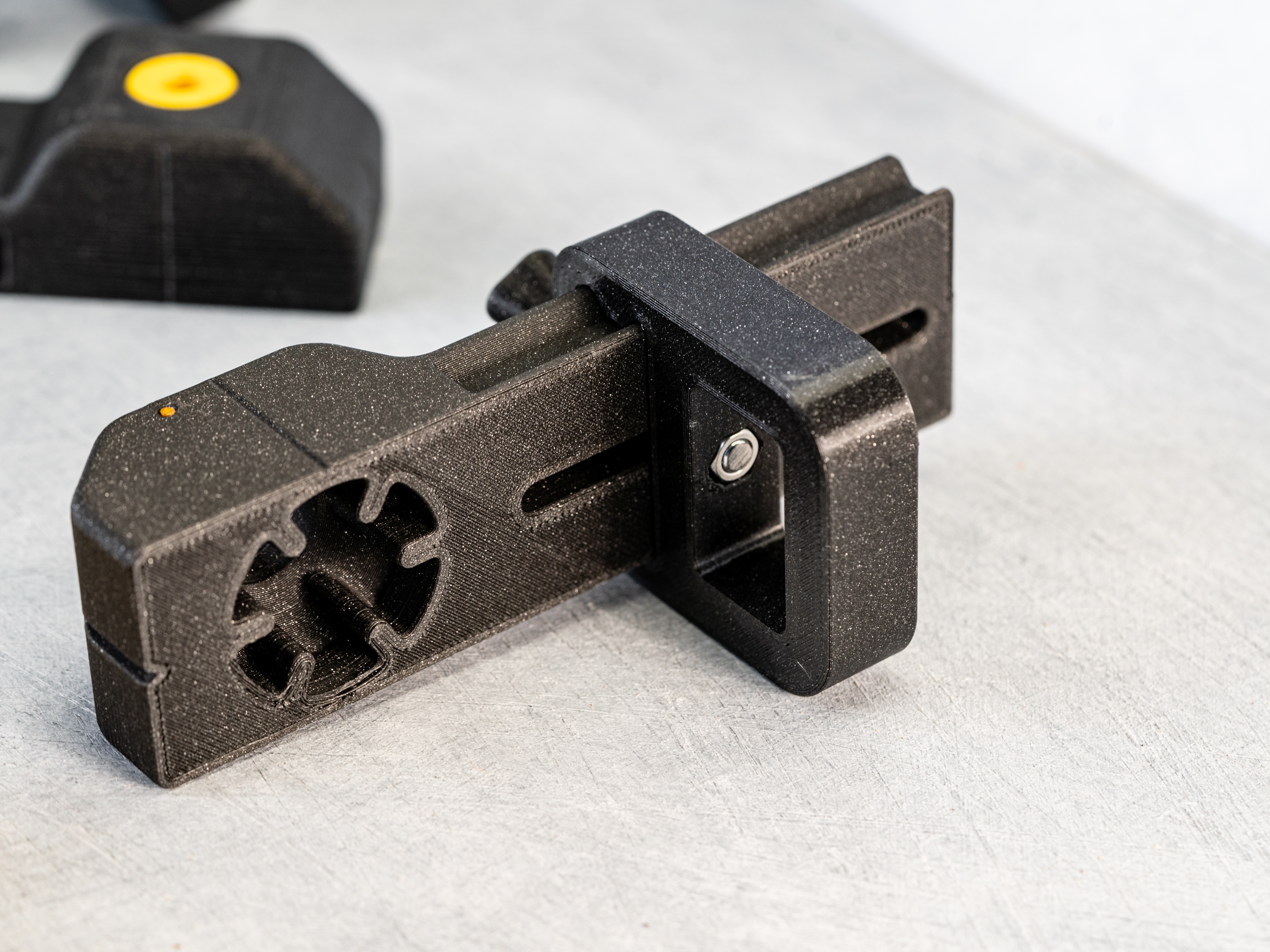 Adjustable Drill guide with stop and replaceable guide elements — thumbnail 11