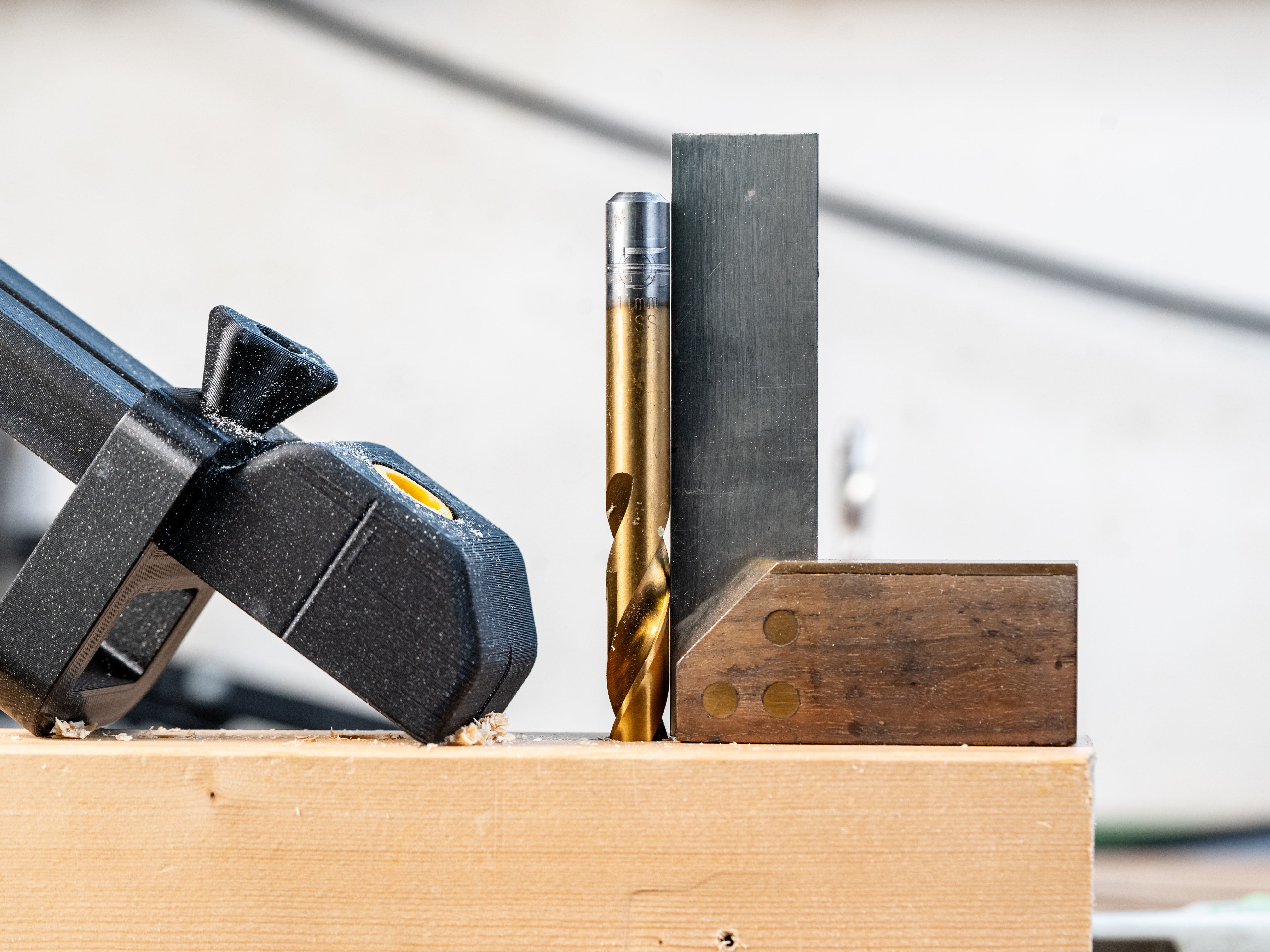 Adjustable Drill guide with stop and replaceable guide elements — thumbnail 16