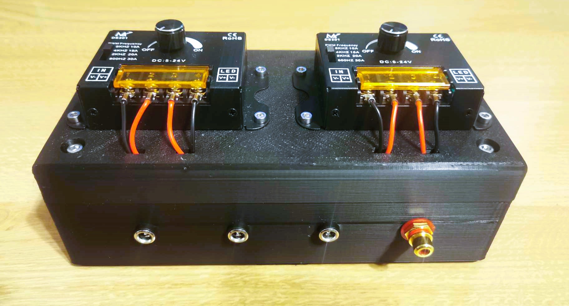 Astrophotography Telescope PWM 12v Control Box - Dew Heaters / Fans