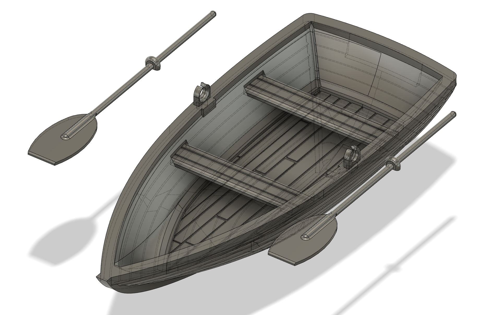 Realistic floatable boat miniature — thumbnail 5