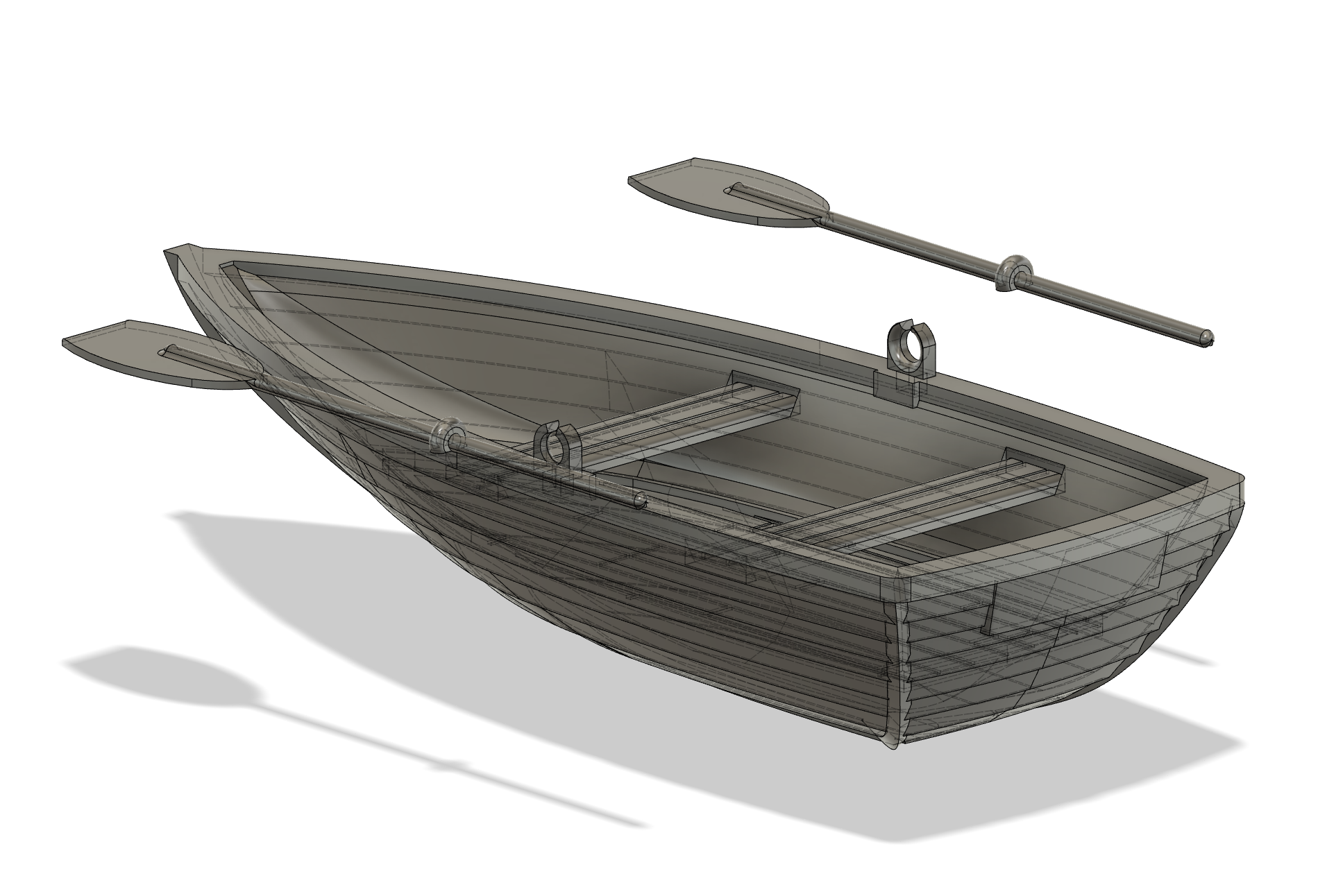 Realistic floatable boat miniature — thumbnail 6