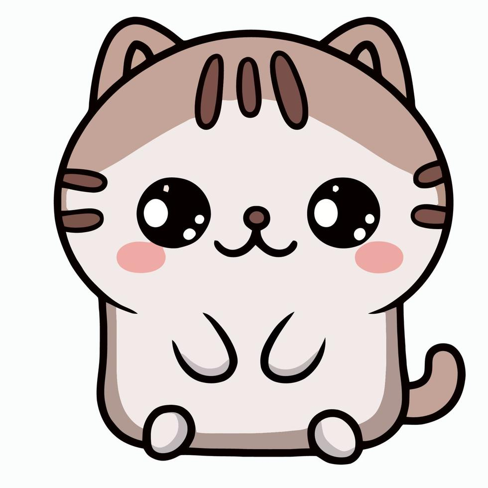 Cute cat keychain