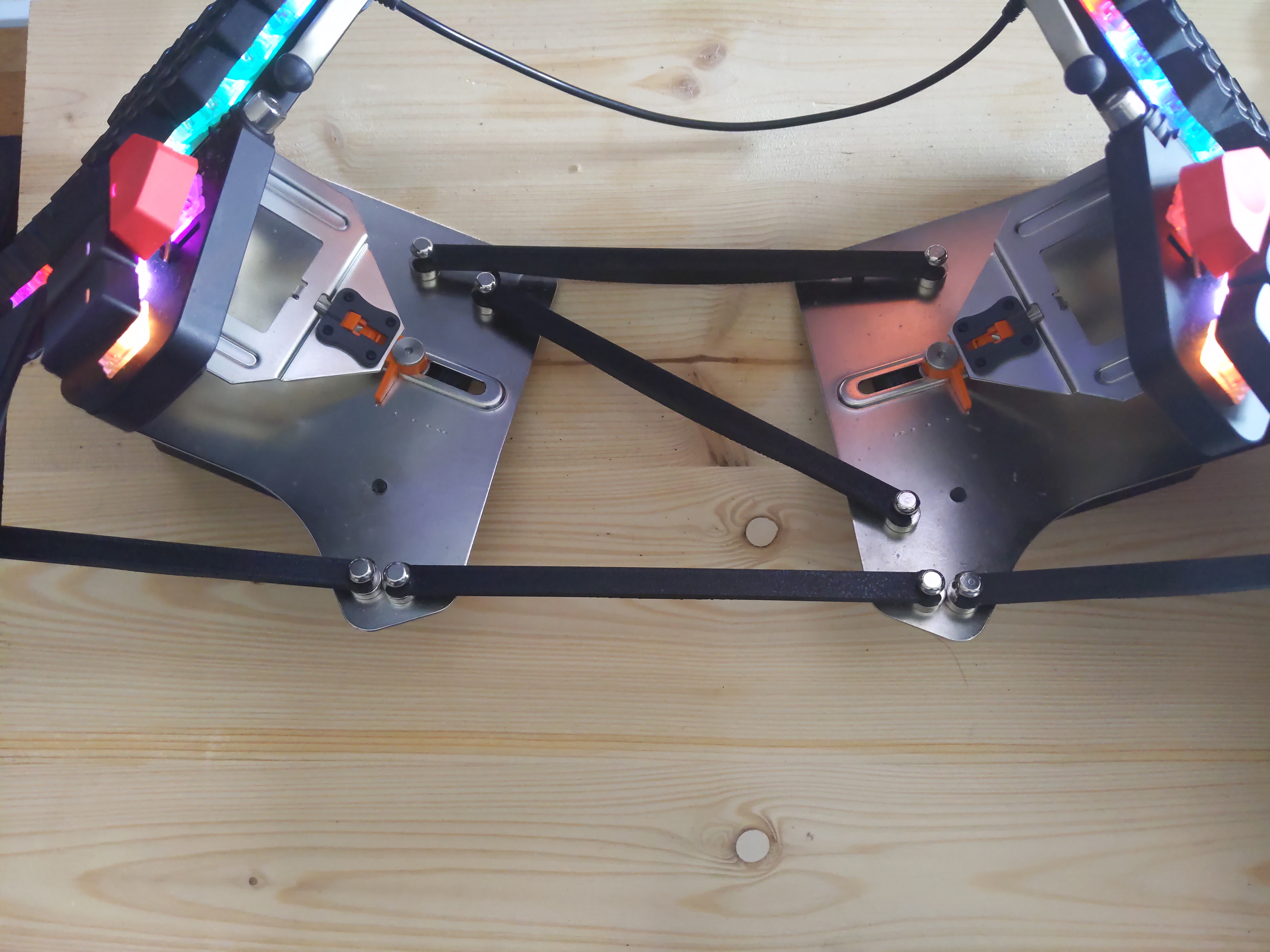 ZSA Moonlander Tilt Base with Magnetic Couplers Mk1
