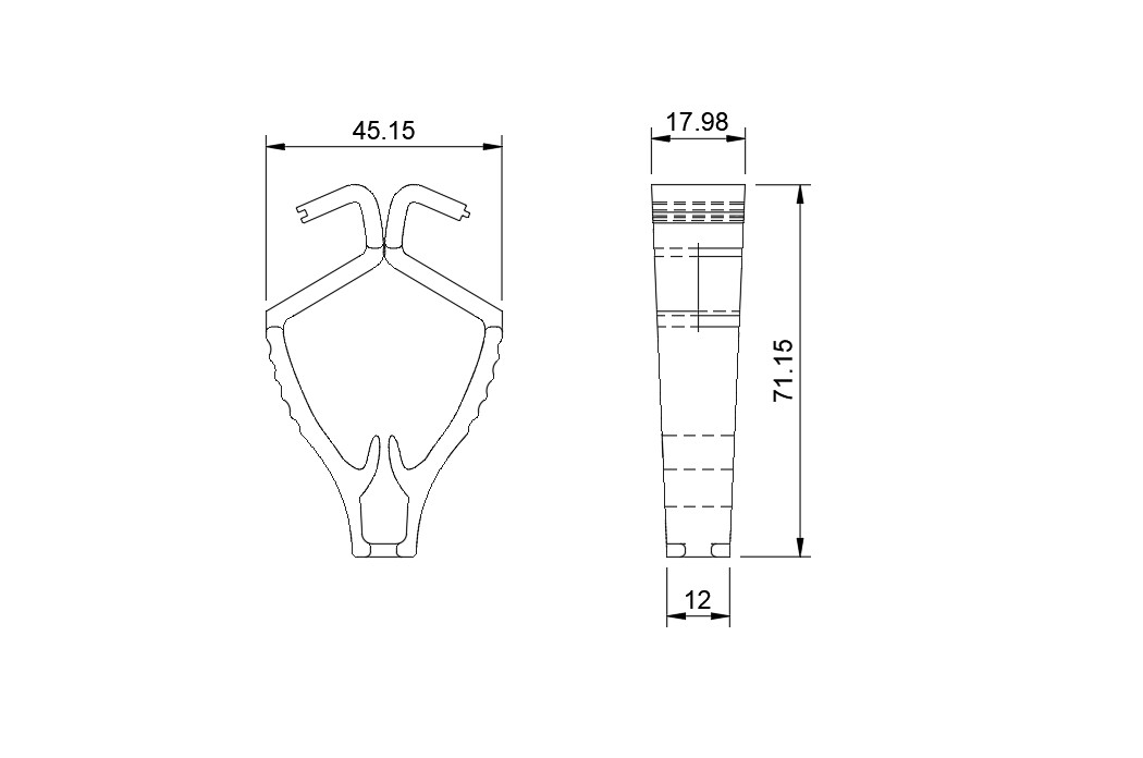 Miniatura 3 do modelo 3D Glove clip
