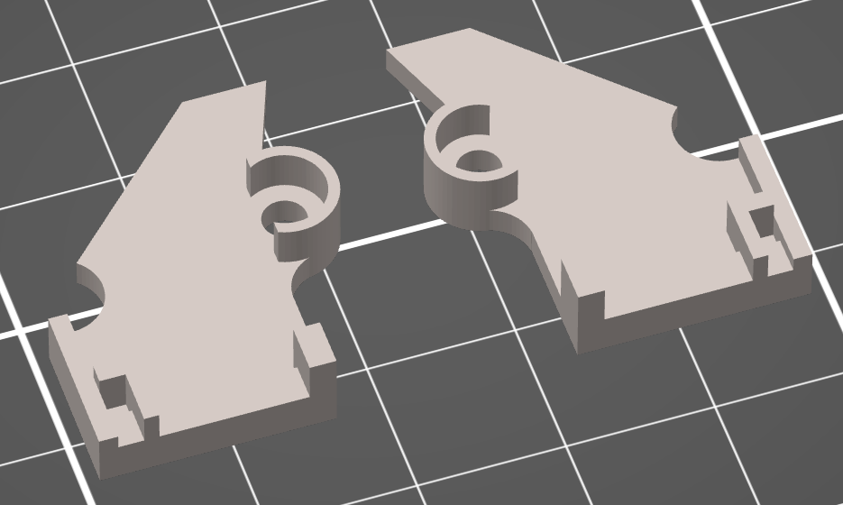 Anycubic kobra plus fan clamps