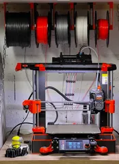 Spool holders for MMU with/without buffer