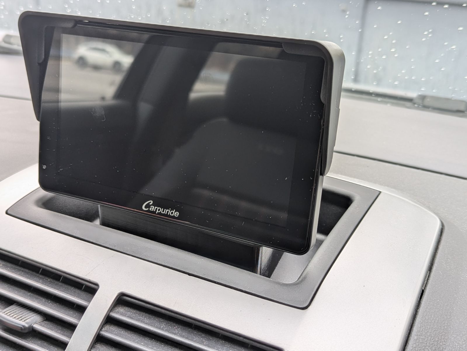 Carpuride w701 VW Polo 9n3 dash tray riser mount