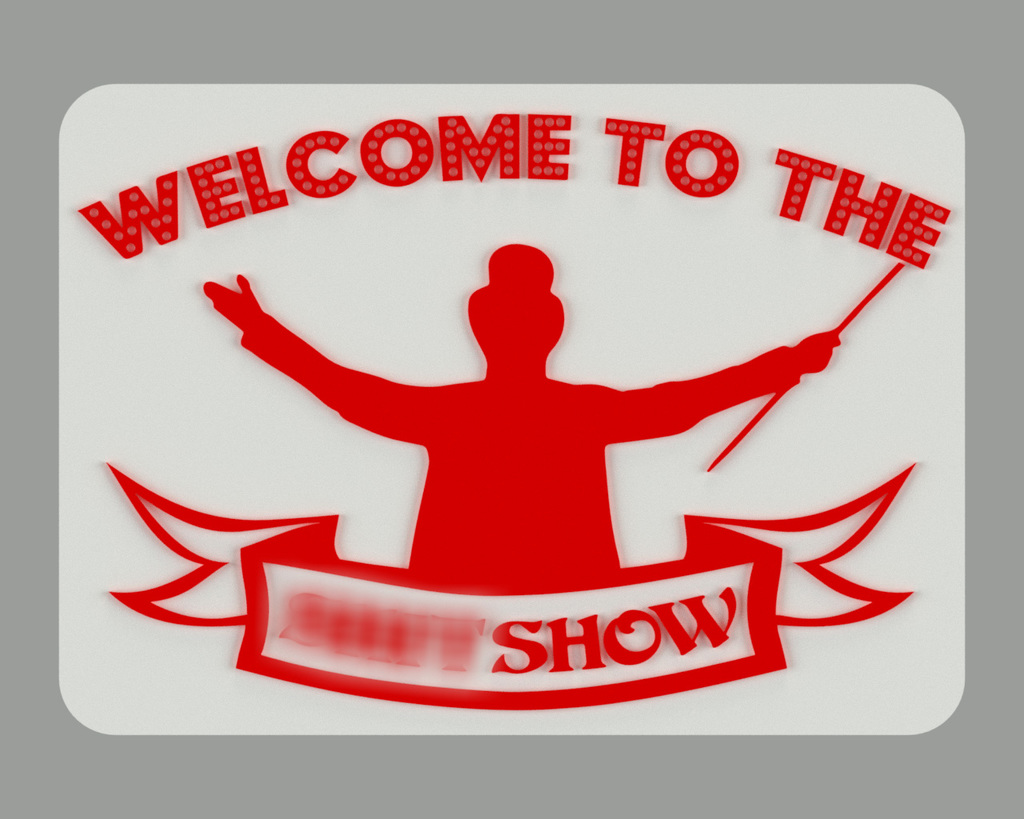 Welcome to the Sh*tshow, sign