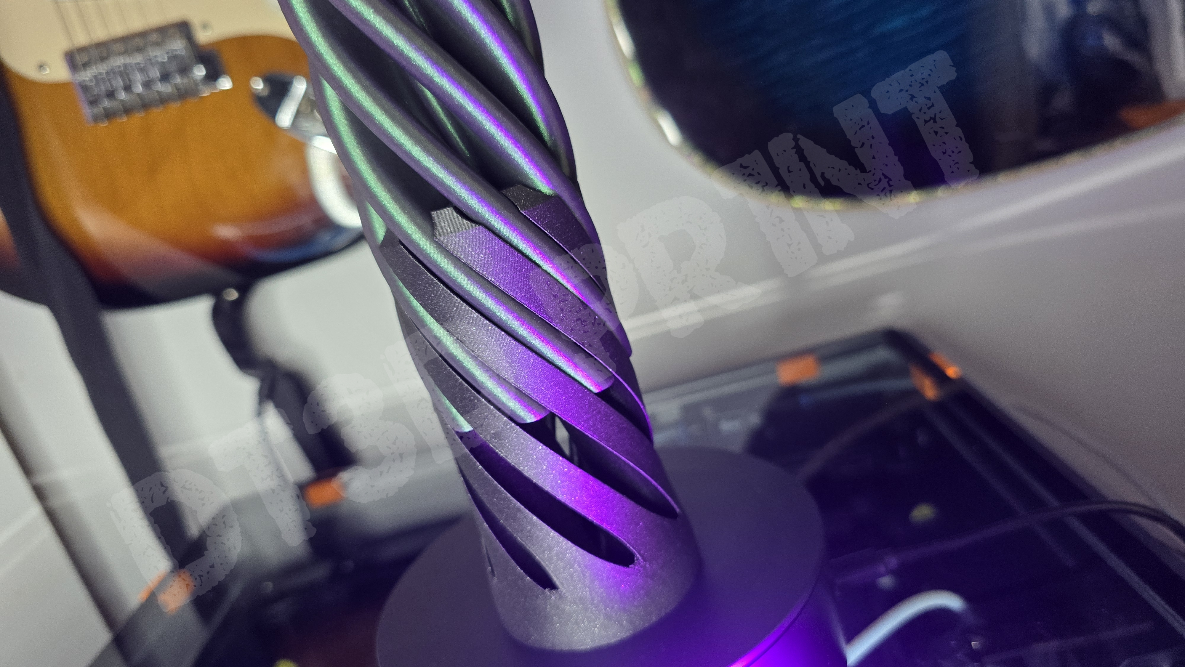 Vortex Passthrough Spiral Illusion Toy Cylinder 2 SIZES — miniatura 6