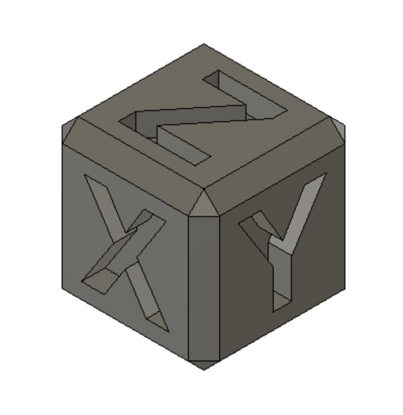 Miniatura 2 do modelo 3D Ultimate Calibration Cube