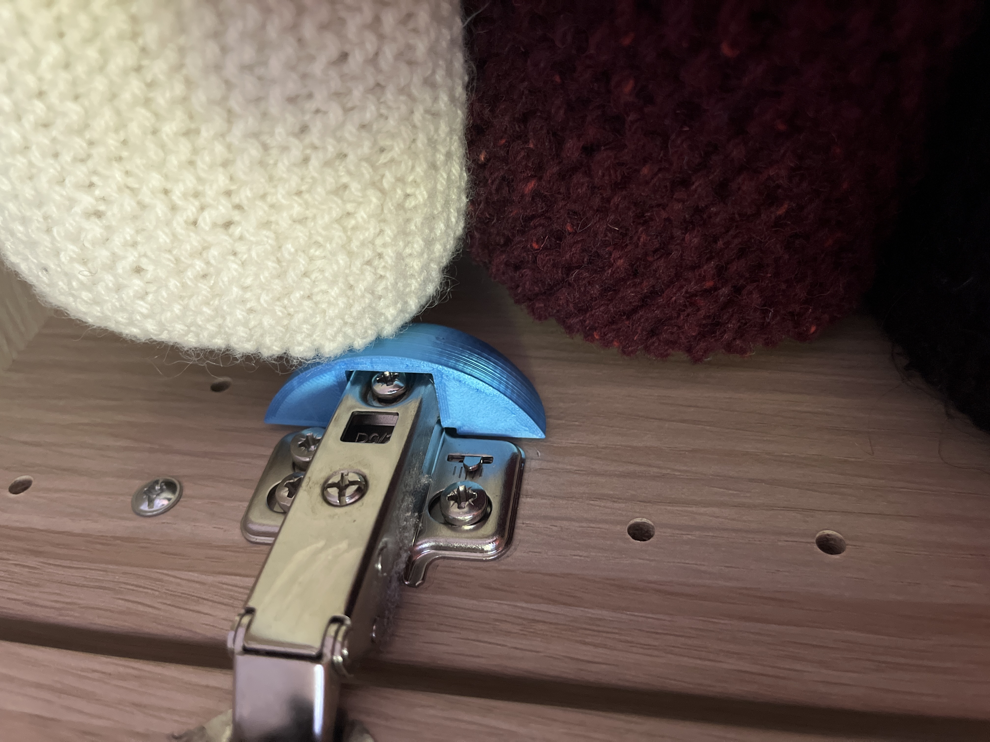Hinge cover for IKEA PAX