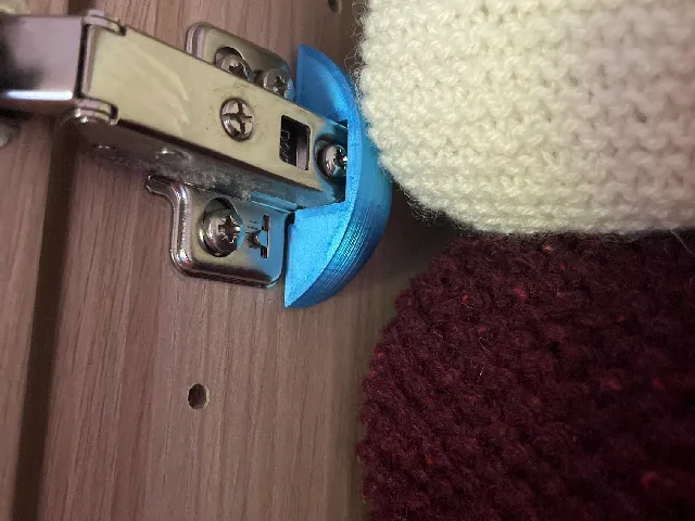 Hinge cover for IKEA PAX