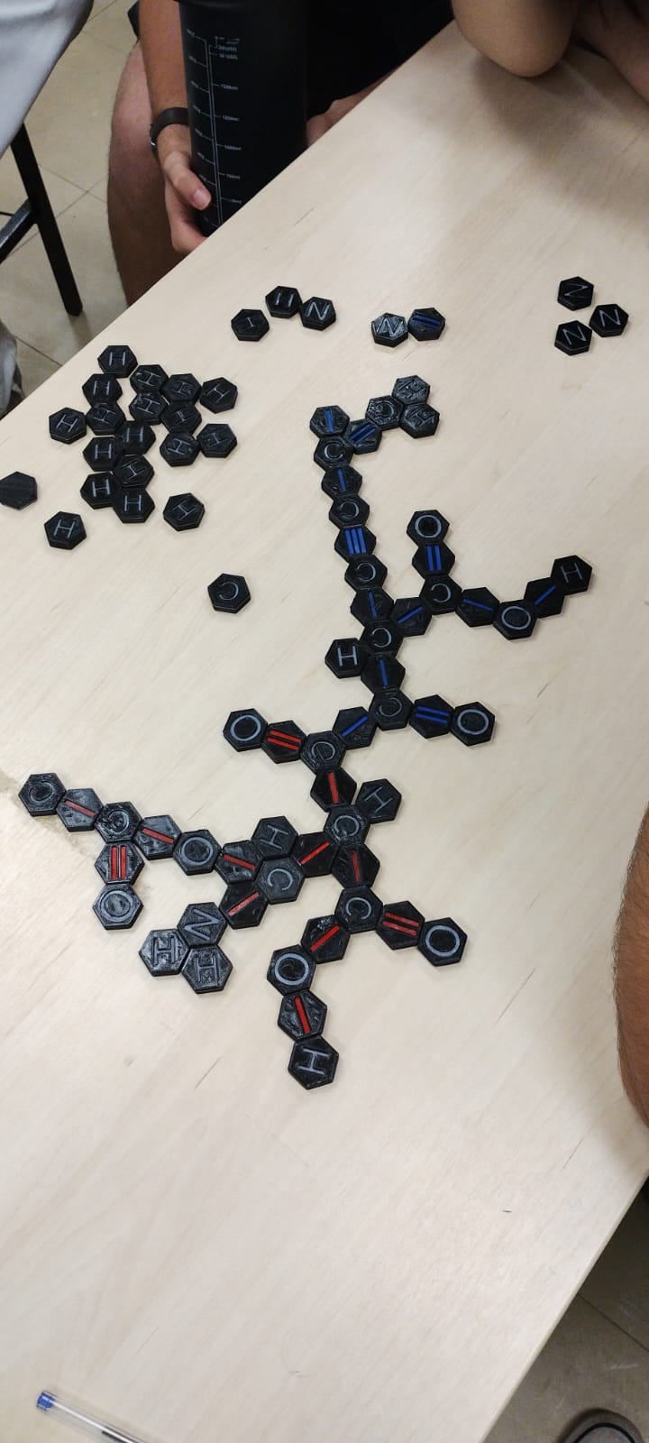 HexChain Organic chemistry game Work in progress by Gabriel