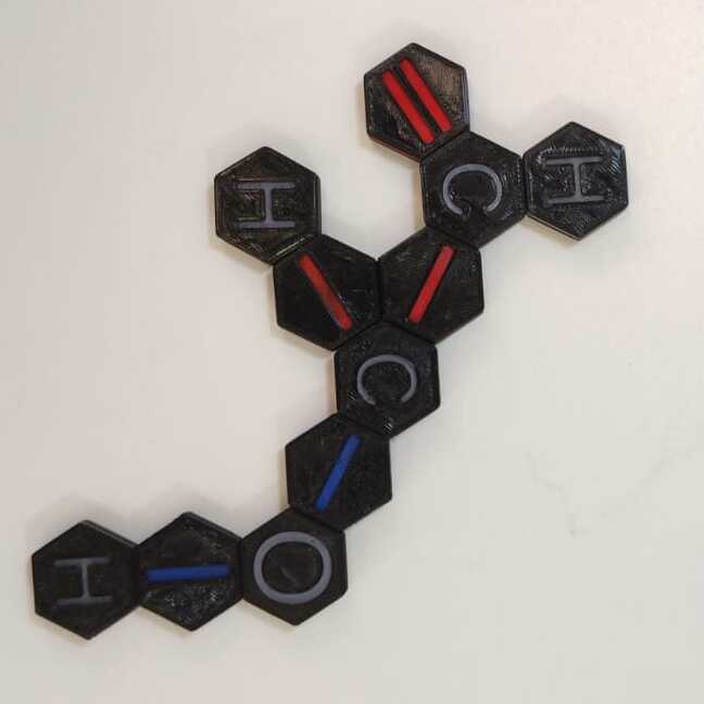 HexChain Organic chemistry game Work in progress by Gabriel