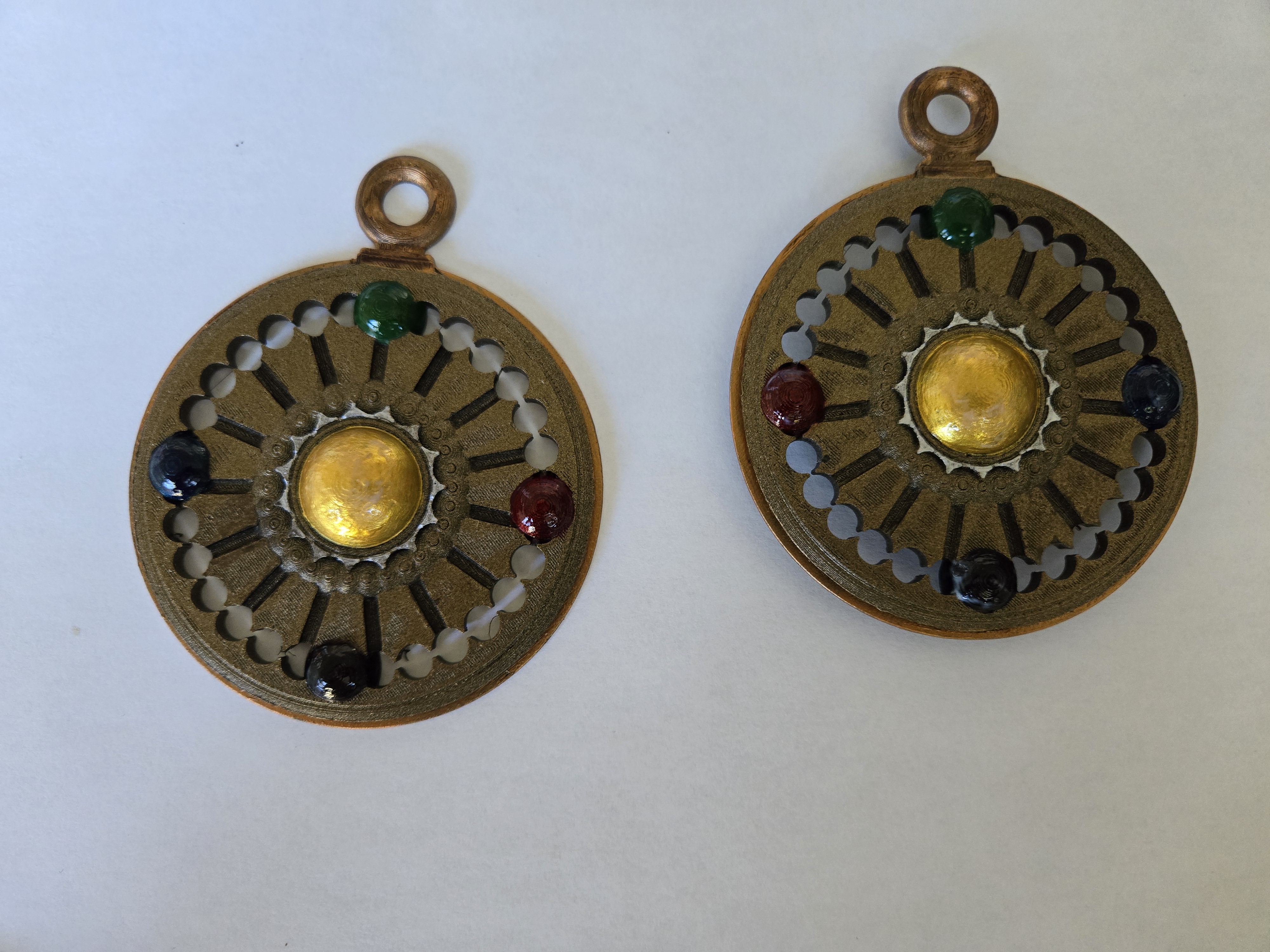 Circular Medallion or Amulet