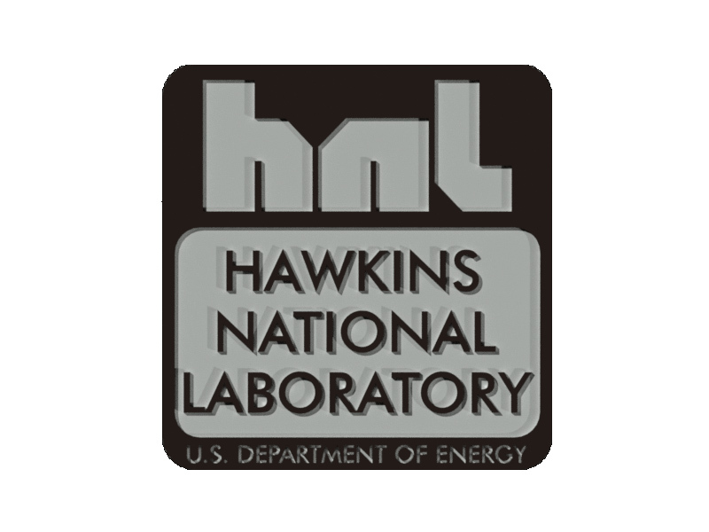 HAWKINS NATIONAL LABORATORY SIGN