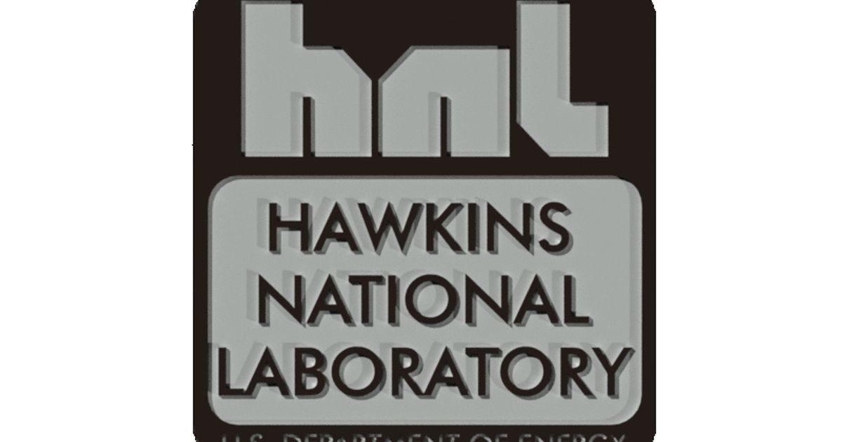 HAWKINS NATIONAL LABORATORY SIGN by Becker Thorne | Download free STL ...