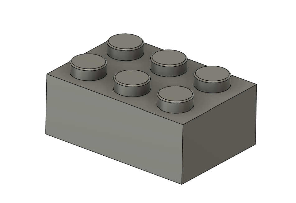 Lego 3x2 brick