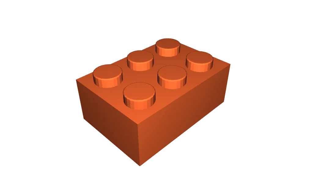 Lego 3x2 brick by One Banana | Download free STL model | Printables.com