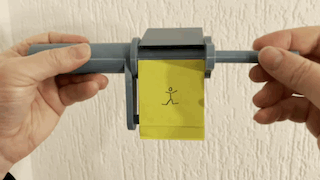 Hand helt flipbook