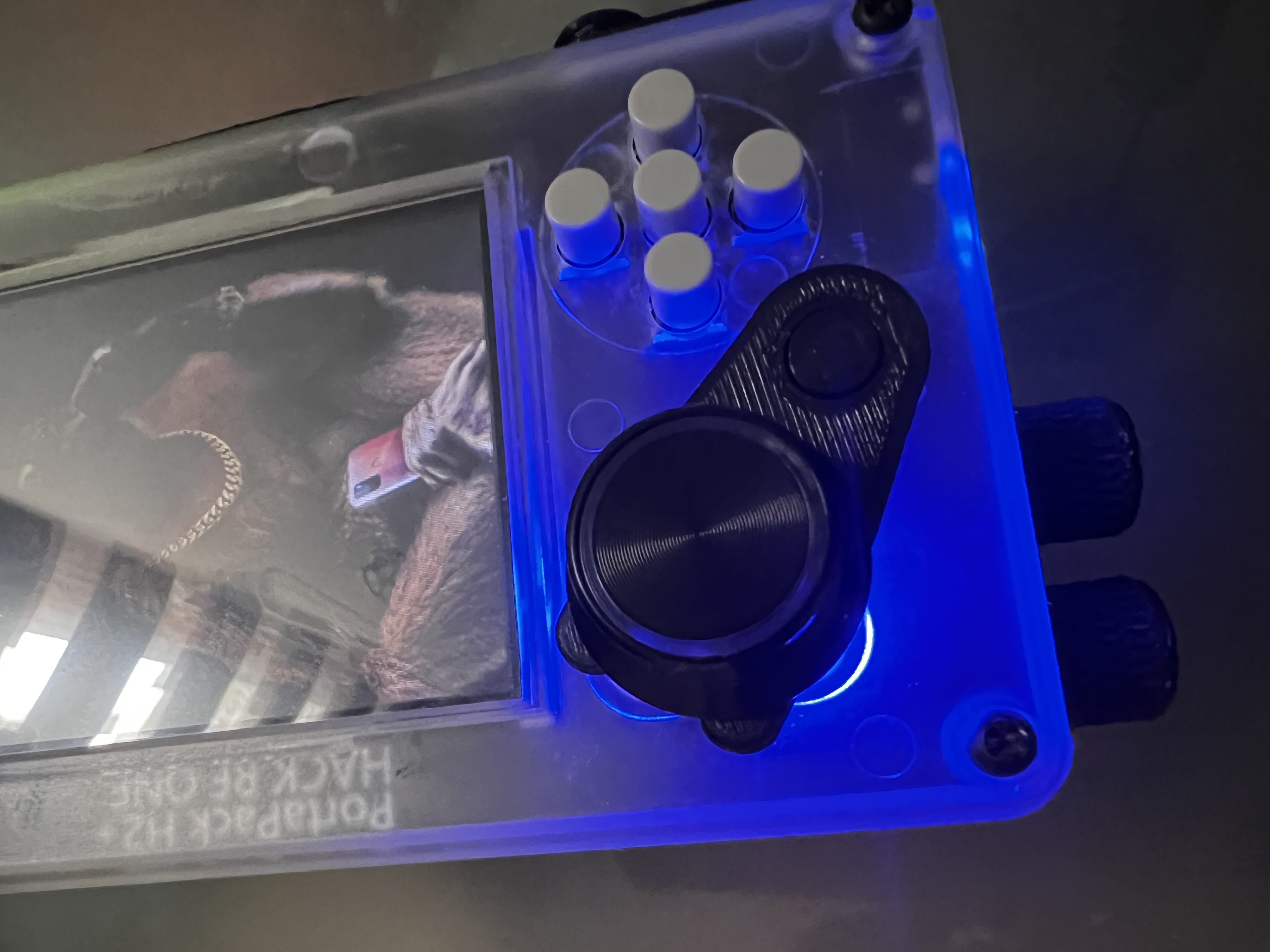 Hack RF One ON/OFF Lock and Scroll Lock Mount