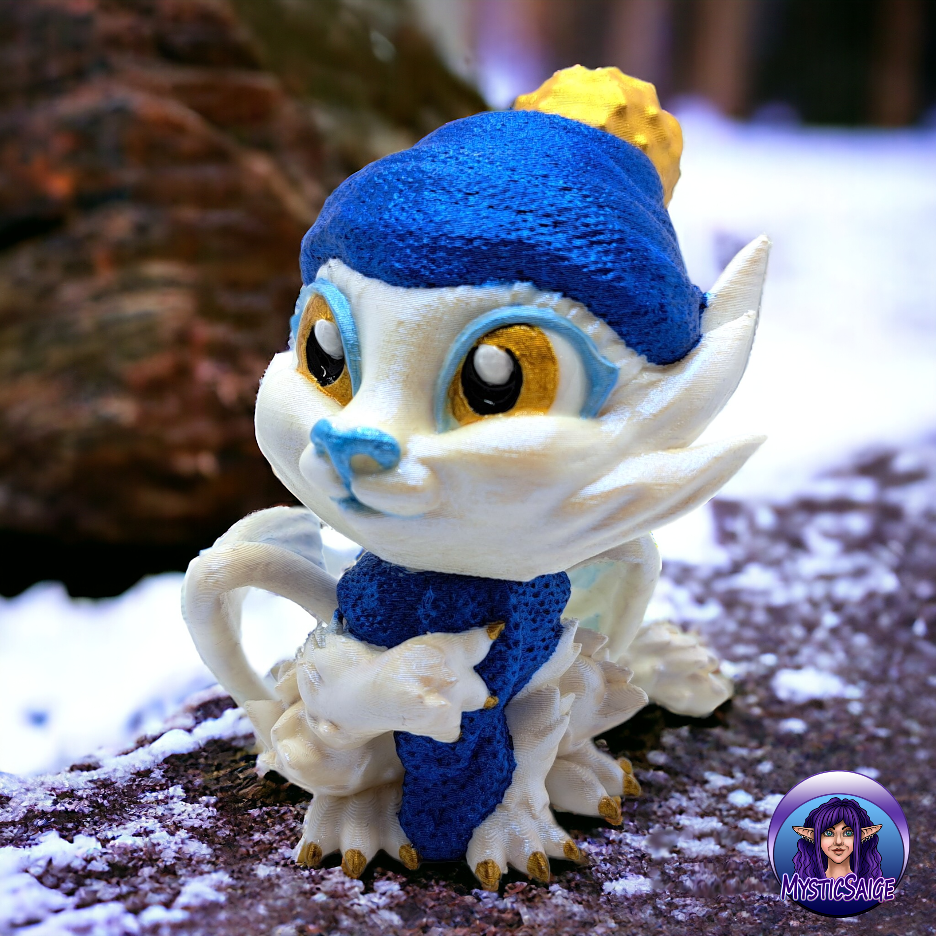 Winter Dragon Hatchling — miniatura 3