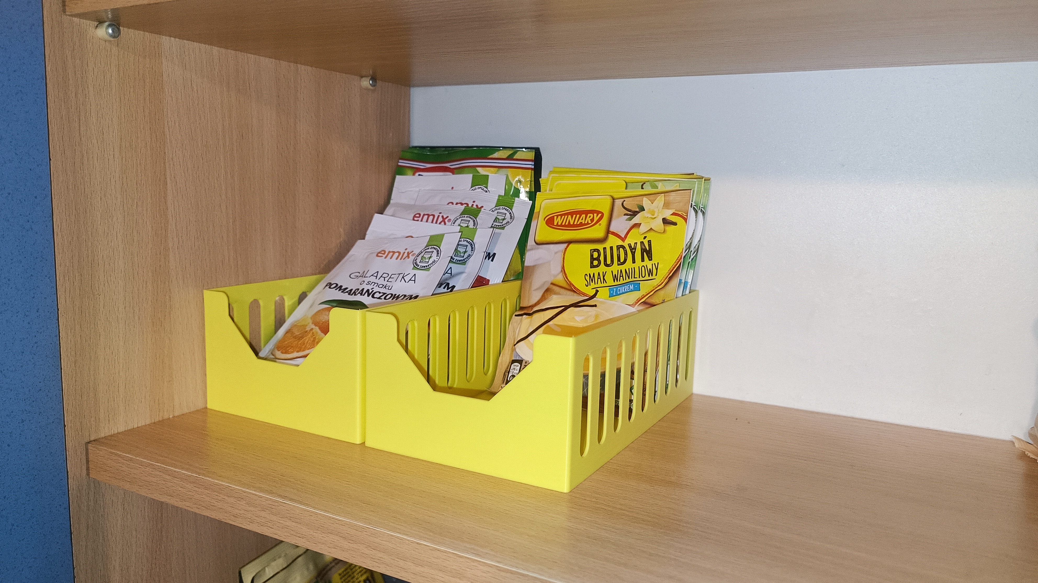 Pudding bag organizer