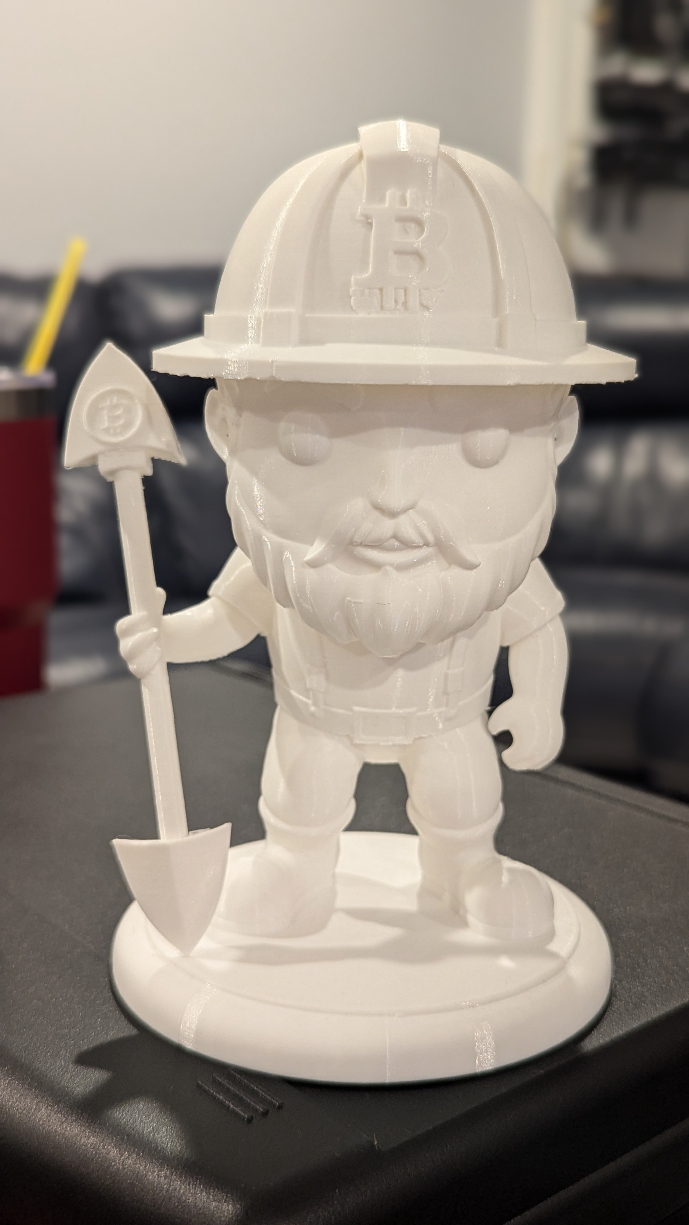 Bitcoin miner figurine — thumbnail 2